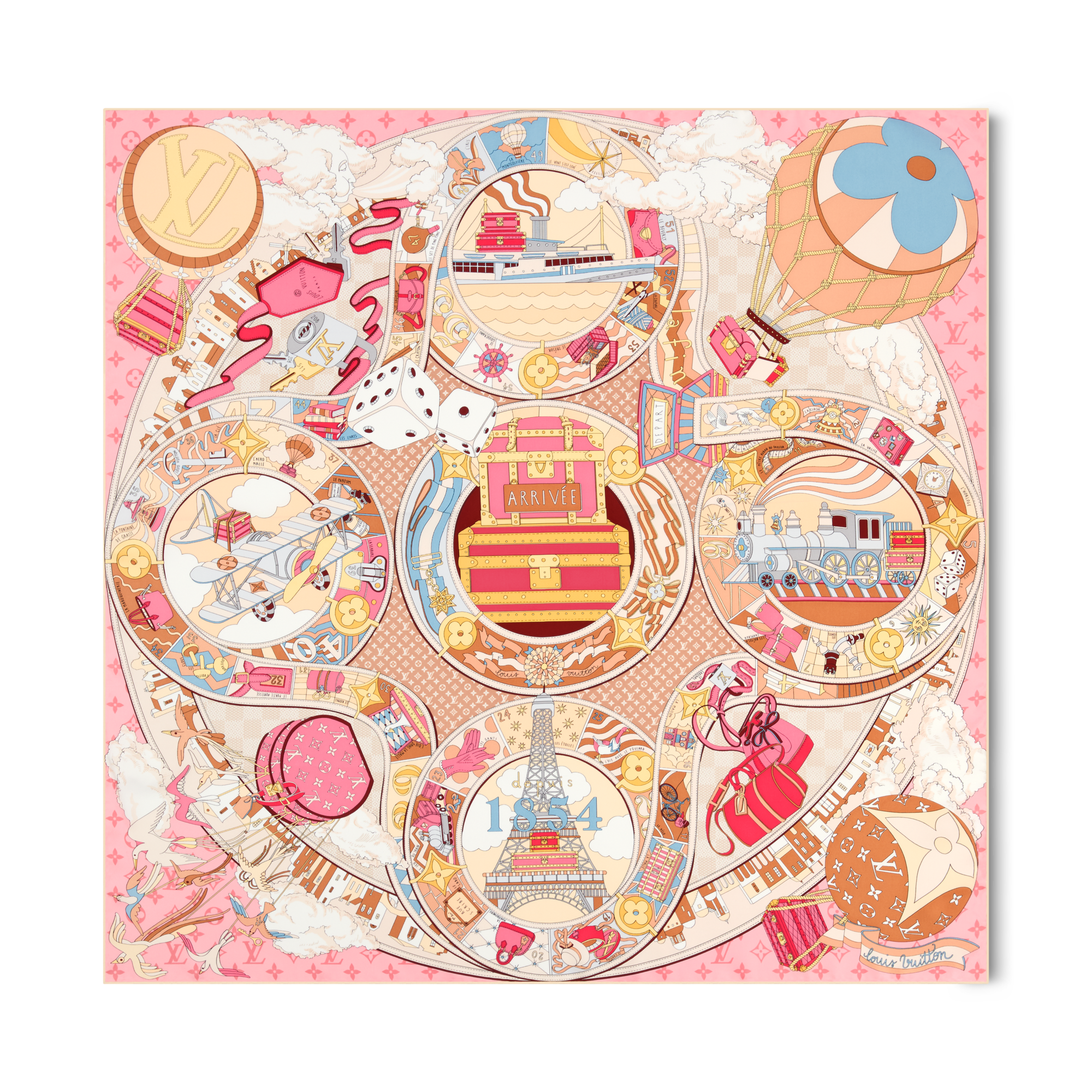LV Journey Square 90 S00 - Accessories M97964 | LOUIS VUITTON